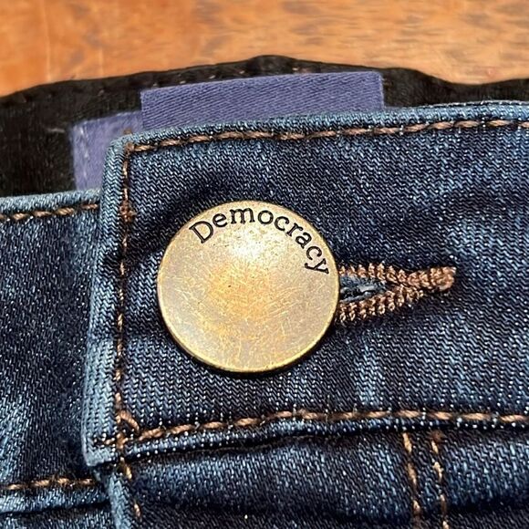 Democracy Absolution Jeans Dark Denim 12 Nice! - Picture 6 of 10